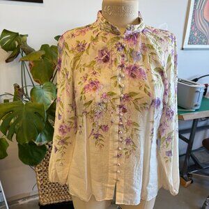 Ever New Celeste Floral Raglan Blouse – Feminine Boho Chic Top